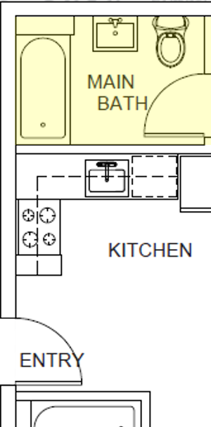 Evergreen Floor Plan Main Bedroom A Evergreen Floor Plan Main Bedroom A
